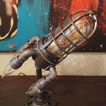 Load image into Gallery viewer, New Bazooka Flame Steampunk Rocket Home Decoration Light
