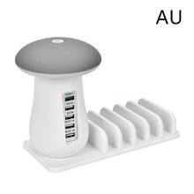 Load image into Gallery viewer, Mushroom Lamp LED Lamp Holder USB Charger

