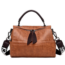Load image into Gallery viewer, Large-capacity Boston Style Soft Leather Messenger Bag
