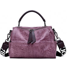 Load image into Gallery viewer, Large-capacity Boston Style Soft Leather Messenger Bag
