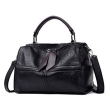 Load image into Gallery viewer, Large-capacity Boston Style Soft Leather Messenger Bag
