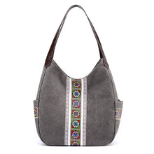 Load image into Gallery viewer, Women's One-shoulder Canvas Shoulder Messenger Bag
