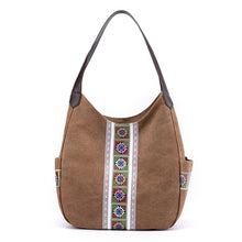 Load image into Gallery viewer, Women's One-shoulder Canvas Shoulder Messenger Bag

