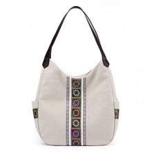 Load image into Gallery viewer, Women's One-shoulder Canvas Shoulder Messenger Bag
