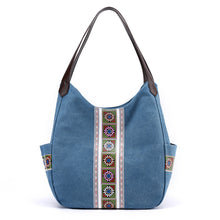 Load image into Gallery viewer, Women's One-shoulder Canvas Shoulder Messenger Bag
