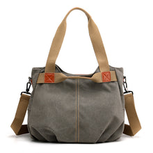 Load image into Gallery viewer, Large Capacity Simple Solid Color Multifunctional Canvas Bag
