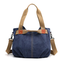 Load image into Gallery viewer, Large Capacity Simple Solid Color Multifunctional Canvas Bag
