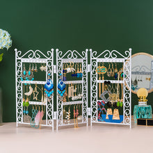 Load image into Gallery viewer, Necklace And Earring Jewelry Stand Display Rack 3 Doors
