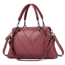 Load image into Gallery viewer, Fashion Soft Leather Large Capacity Ladies Shoulder Bag

