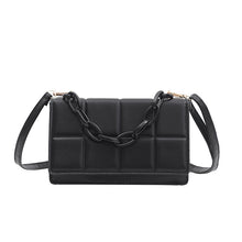 Load image into Gallery viewer, Simple Lattice Single Shoulder Chain Messenger Bag
