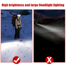 Load image into Gallery viewer, Cob LED Headlamp Built-in Battery Rechargeable Head Lamp
