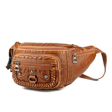 Load image into Gallery viewer, Fashion Women's Soft PU Leather Waist Bag
