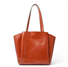 Load image into Gallery viewer, Pleated Leather Shoulder Bag
