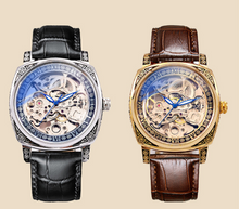 Load image into Gallery viewer, Men's Double-sided Tourbillon Mechanical Watch Luminous
