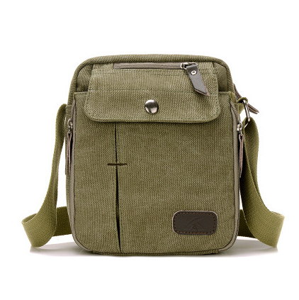 Men Women Casual Small Messenger Bag Canvas Shoulder Bag