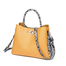 Load image into Gallery viewer, Snakeskin Mother-in-law Bag 
