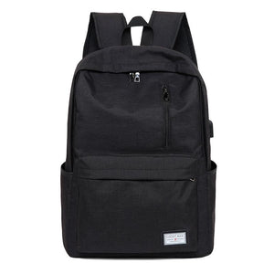 Fashion Backpack Business Bag With USB Charging Interface