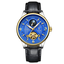 Load image into Gallery viewer, Leather Strap Men's Automatic Mechanical Watch
