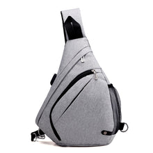 Load image into Gallery viewer, Breathable Large Chest Bag With USB Charging Port
