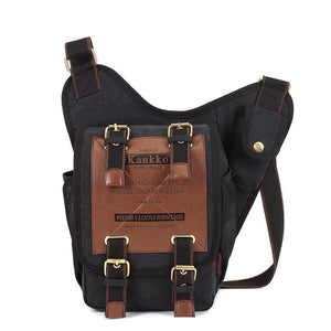 Men's Canvas Knight Bag Shoulder Bag