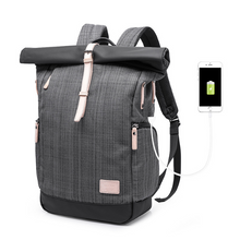 Load image into Gallery viewer, High Quality Oxford Cloth Backpack With USB Charging Port
