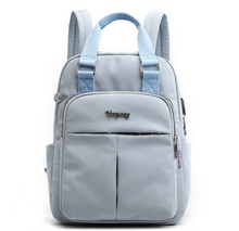 Load image into Gallery viewer, Women&#39;s Backpack Computer Bag With USB Charging Port
