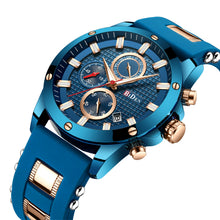 Load image into Gallery viewer, Men's High Quality Watch With Silicone Band
