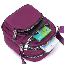 Load image into Gallery viewer, Women&#39;s Nylon Small Shoulder Bag Pouch
