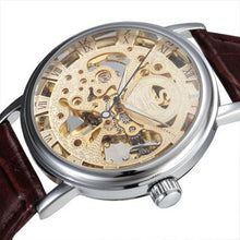 Load image into Gallery viewer, Leisure Leather Strap Casual Men's Mechanical Watch
