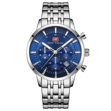 Load image into Gallery viewer, Waterproof Steel Band Large Dial Luminous Quartz Watch
