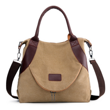 Load image into Gallery viewer, Canvas Bag Female Casual Messenger Bag
