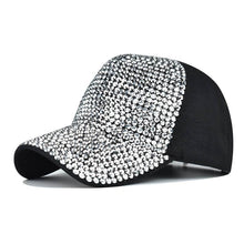 Load image into Gallery viewer, Women&#39;s Flash Diamond Baseball Cap Light Board Cap
