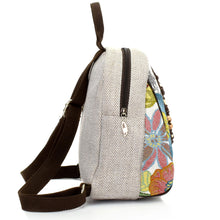 Load image into Gallery viewer, Retro Cotton and Linen Woven Backpack For Women
