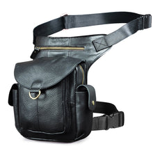 Load image into Gallery viewer, Oil Wax Leather Retro Men's Bag
