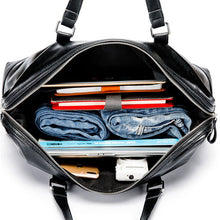 Load image into Gallery viewer, Men's Waterproof Leather Travel Bag For Business Trip
