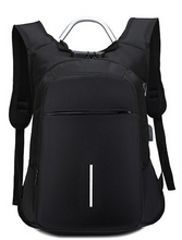 Load image into Gallery viewer, High Quality Casual Backpack With USB Charging Port

