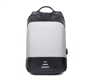 Men Business Casual Large Capacity Password Backpack