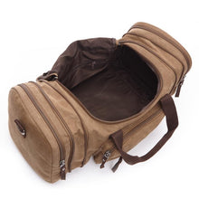 Load image into Gallery viewer, Men&#39;s Waterproof Canvas Travel Bag 
