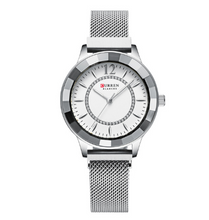 Load image into Gallery viewer, Fashionable Ladies Watch With Magnet Buckle Mesh Belt
