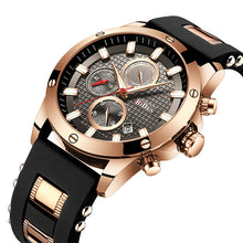 Load image into Gallery viewer, Men's High Quality Watch With Silicone Band
