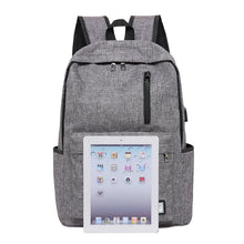 Load image into Gallery viewer, Fashion Backpack Business Bag With USB Charging Interface
