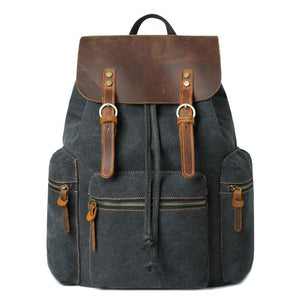 Men's And Women's High Quality Canvas Backpack