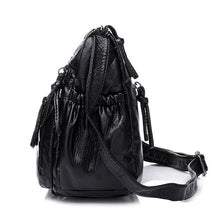 Load image into Gallery viewer, Fashion Messenger Bag Women's Flap PU Leather Handbag
