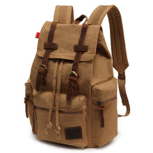 Load image into Gallery viewer, Men's And Women's Canvas Large Capacity 15.6 Inches Backpack
