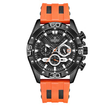 Load image into Gallery viewer, TPU Strap Quartz Movement Six-hand Outdoor Sports Watch
