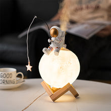 Load image into Gallery viewer, Astronaut Figurines Home Decoration Resin Spaceman Night Light
