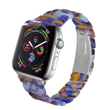 Load image into Gallery viewer, Smart Slim Resin Three Bead Stainless Steel Watch Strap
