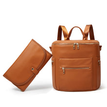 Load image into Gallery viewer, Fashion Solid Color Elegant Diaper Backpack For Mommy
