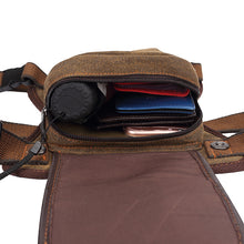 Load image into Gallery viewer, Canvas Outdoor Tactical Small Leg Bag
