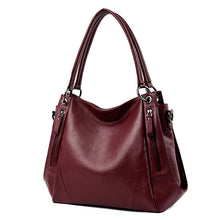 Load image into Gallery viewer, Soft Leather Boston Style Handbag For Women
